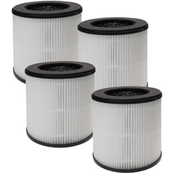 Vhbw - 4x Filtre à air compatible avec Nobebird B-D02M purificateur - multicouches préfiltre + hepa + charbon actif