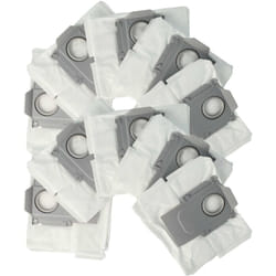 Vhbw - 10x Sacs aspirateur compatible avec Roborock Q7+, S7 MaxV, Q7max+ aspirateur robot - Sac pour station de vidage
