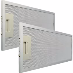 vhbw - the clever way Lot de filtres (2x filtre à graisse métallique) compatible et de haute qualité pour votre hotte de cuis ...