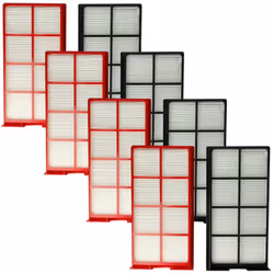 vhbw - the clever way Filtres G4 / F7 en pack de 8 pièces pour votre appareil de ventilation Avec ces filtres de rechange de  ...