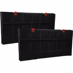 vhbw - the clever way Filtre à charbon actif compatible pour hotte aspirante Les hottes aspirantes filtrent et aspirent les o ...