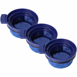 vhbw - the clever way Set de 3x filtre d'échappement pour votre aspirateur, robot aspirateur, nettoyeur vapeur - Conservez la ...