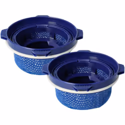 vhbw - the clever way Set de 2x filtre d'échappement pour votre aspirateur, robot aspirateur, nettoyeur vapeur - Conservez la ...
