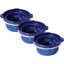 vhbw - the clever way Set de 3x filtre d'échappement pour votre aspirateur, robot aspirateur, nettoyeur vapeur - Conservez la ...
