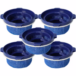 vhbw - the clever way Set de 5x filtre d'échappement pour votre aspirateur, robot aspirateur, nettoyeur vapeur - Conservez la ...