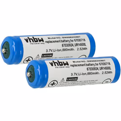 vhbw - the clever way - Batterie de rechange de haute qualité avec une grande autonomie et compatible avec votre rasoir ou to ...