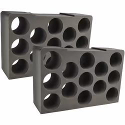 vhbw - the clever way Insert pour cartouches de mousse pour votre boîte à outils Cet insert de la marque vhbw vous permet de  ...