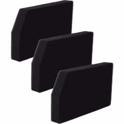 vhbw - the clever way Set de filtre en mousse pour votre aspirateur, robot aspirateur, nettoyeur vapeur - Conservez la capaci ...