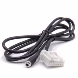 vhbw - the clever way Câble adaptateur AUX Line-In pour connecter votre lecteur MP3 ou smartphone à votre système audio d'aut ...