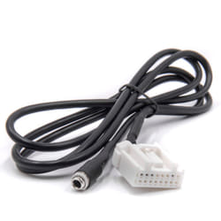 Vhbw - Câble adaptateur aux pour radio de voiture (120 cm) compatible avec Besturn B70
