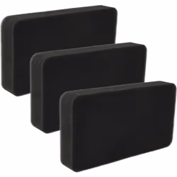 vhbw - the clever way Set de filtre en mousse pour votre aspirateur, robot aspirateur, nettoyeur vapeur - Conservez la capaci ...