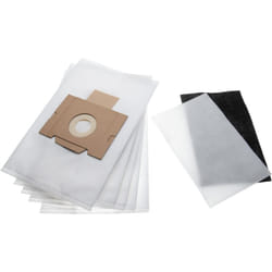 Vhbw - 10x Sacs remplacement pour Fakir 2410805 pour aspirateur - microfibre non tissée, 29cm x 17,9cm blanc
