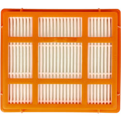 Vhbw - filtre compatible avec Volta UT3515, UT3510 aspirateur - filtre hepa orange / blanc
