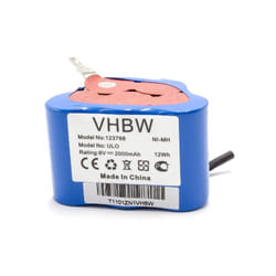 vhbw Batterie remplacement pour 93230 5, VYRR, VYRR6, 123768 pour diverses motos avec régulateur de charge (2Ah, 6V, NiMH)