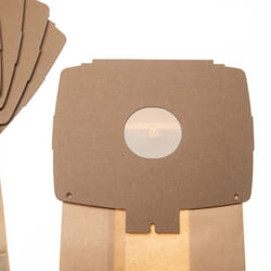 Vhbw - 10x Sacs compatible avec Volta U360, U360S aspirateur - papier, 26,25cm x 15,15cm marron