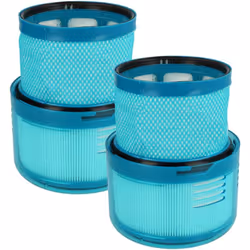 vhbw - the clever way Set de 2x filtre d'échappement pour votre aspirateur, robot aspirateur, nettoyeur vapeur - Conservez la ...