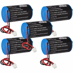 vhbw - the clever way - Pile de rechange de haute qualité avec une grande autonomie et compatible avec votre système d'alarme ...
