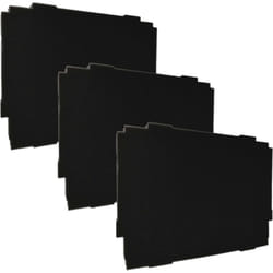 Vhbw - 3x Insert en mousse compatible avec Hitachi Hit Case i-iv coffre à outils - mousse personnalisable, noir