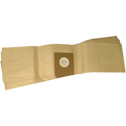 Vhbw - 5x Sacs compatible avec Comac ca 15, Eco plus 15 aspirateur - papier filtre, 63cm x 15cm marron