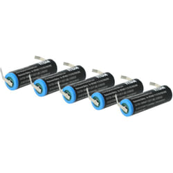 vhbw 5x Pile remplacement pour Mitsubishi T2282 pour PLC Contrôleur Logique Programmable (1800mAh, 3,6V, Li-MnO2)