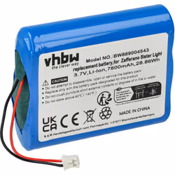 vhbw - the clever way - Batterie de rechange de haute qualité avec une grande autonomie et compatible avec votre lampe (vous ...