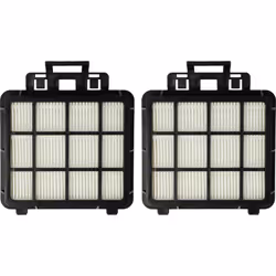 vhbw - the clever way Set de 2x filtre HEPA pour votre aspirateur, robot aspirateur ou nettoyeur vapeur - Filtre les poussièr ...