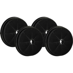 4x Filtres à charbon actif compatible avec Beko bno 90 i, ccp 6460 x, bno 62 i, ccp 8480 x, cwb 6435 x, cwb 9438 x hotte aspirante - 19 cm - Vhbw