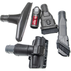 vhbw Lot de buses avec 5 pièces compatible avec Dyson V11 Advanced, V10 Total Clean, V8 Absolute, V10 Absolute aspirateur - noir / gris / rouge