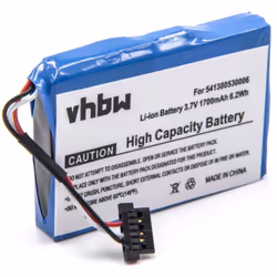 vhbw - the clever way - Batterie de rechange de haute qualité avec une grande autonomie et compatible avec votre système de n ...