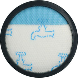 Micro-filtre hygiénique compatible avec Rowenta Powerline Extreme RH8165WA, RH8155WA aspirateur - Filtre à air bleu / noir / blanc - Vhbw