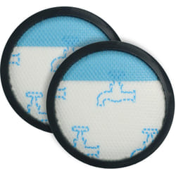 2x Micro-filtre hygiénique compatible avec Rowenta Powerline Extreme RH8133WA, RH8147WA aspirateur - Filtre à air noir / blanc / bleu - Vhbw