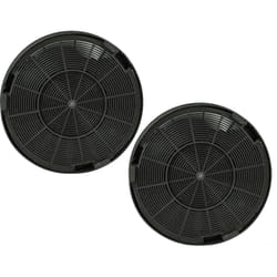 Vhbw - 2x Filtres à charbon actif compatible avec aeg DCE5980HM, AWS9600GM, AWS6600GM, DCE5280HM, DCE3960HM, AWH9430AM hotte aspirante - 19,6 cm