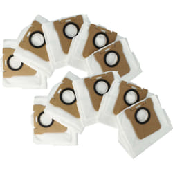 Vhbw - 10x Sacs aspirateur remplacement pour Dreame RDB3 pour aspirateur robot - Sac pour station de vidage