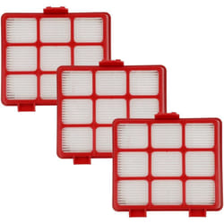 3x Filtre compatible avec Beko vco 32803 af, vco 32802 ad aspirateur - filtre de sortie d'air, noir / blanc / rouge - Vhbw