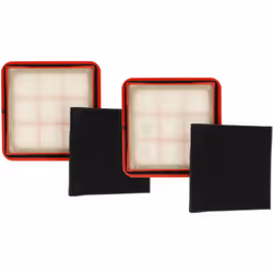 vhbw - the clever way Set de 2x filtre en mousse, 2x filtre protection moteur robot aspirateur, nettoyeur vapeur et aspirateu ...