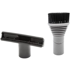 vhbw Lot de buses avec 5 pièces compatible avec Kärcher T 15/1 HEPA, T15/1 Professional, T 171, T 151, T 191 aspirateur - 32 mm gris / noir