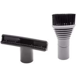 vhbw - the clever way LE SET SE COMPOSE DE : - 1x BROSSE PINCEAU POUR MEUBLES (RONDE) - Conception compact pour le nettoyage  ...