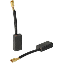 vhbw 2x balais charbon 5 x 8 x 16 mm compatible avec Fein BSS 2.0, BSS 1.6 C, FMT 250 QSL, FMT 250 outil électrique, outil multifonction, gris foncé