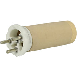 Vhbw - lément chauffant compatible avec Leister mistral unidrive 500 pistolet soudeur à air chaud - 2200 w, Noyau en céramique, 3,15 x 9,1 cm
