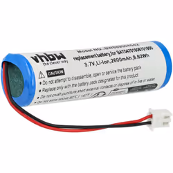 vhbw - the clever way - Batterie de rechange de haute qualité avec une grande autonomie et compatible avec votre lampe (vous  ...