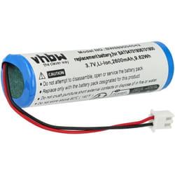 vhbw Batterie compatible avec Zafferano Pina, LD1650BFA, Push-Up, LD1050N3 lampe de table (2600mAh, 3,7V, Li-ion)
