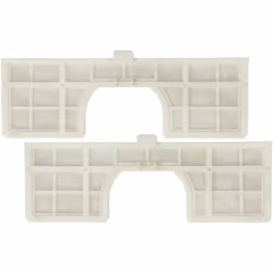 vhbw - the clever way Set de 2x filtre pour votre aspirateur, robot aspirateur ou nettoyeur vapeur - Gardez la puissance d'as ...