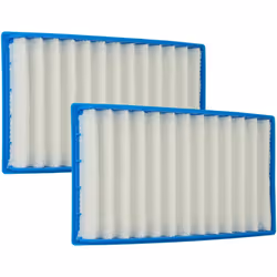 vhbw - the clever way Set de 2x filtre HEPA pour votre aspirateur, robot aspirateur ou nettoyeur vapeur - Gardez la puissance ...
