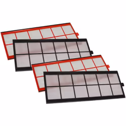 vhbw - the clever way Filtres G4 / F7 en pack de 4 pièces pour votre appareil de ventilation Avec ces filtres de rechange de  ...