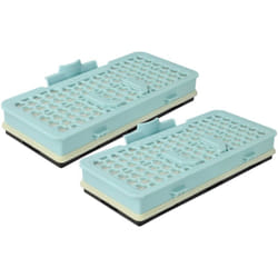 2x filtre compatible avec lg VC9067CL, VC9062CV, VC9063EX, VC9064DT, VC9064V, VC9065FS, VC9066FS aspirateur - filtre hepa gris - Vhbw