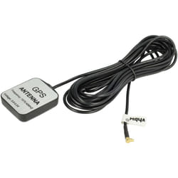 Vhbw - Antenne gps compatible avec Mitac Mio C520, C510, C620, C520t, C525, C523 système de navigation avec connexion mmcx - Pied magnétique 5m noir