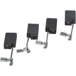 Vhbw - 4x balais charbon 5 x 10 x 17 mm compatible avec Fein wsg 17-70 inox c ponceuse à bande, perceuse, meuleuse droite, meuleuse d'angle
