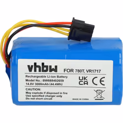 vhbw - the clever way - Batterie de rechange de haute qualité et compatible avec une grande autonomie et compatible avec votr ...