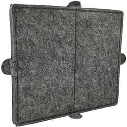 vhbw Filtre à charbon actif compatible avec Miele DA 403, DA 406, DA 400, DA 402, DA 399-7, DA 399-7 EXT, DA 399-6, DA 407, DA 408 hotte aspirante