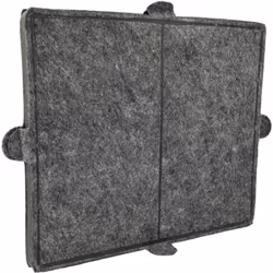 vhbw - the clever way Filtre à charbon actif compatible pour hotte aspirante Les hottes aspirantes filtrent et aspirent les o ...